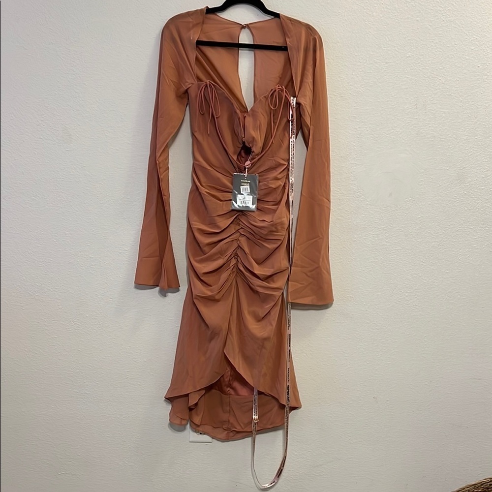 House of CB Reine Long Sleeve Dress